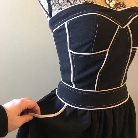 Pocket bustier dress from Dillard's - Picture 2 of 8